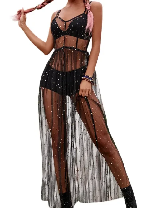 Robe De Plage Strass