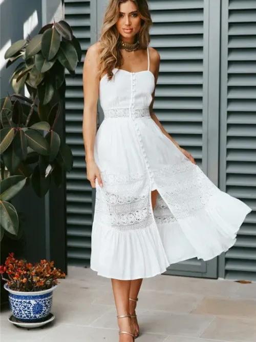 Robe Longue De Plage Chic